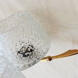 Large brass chandelier