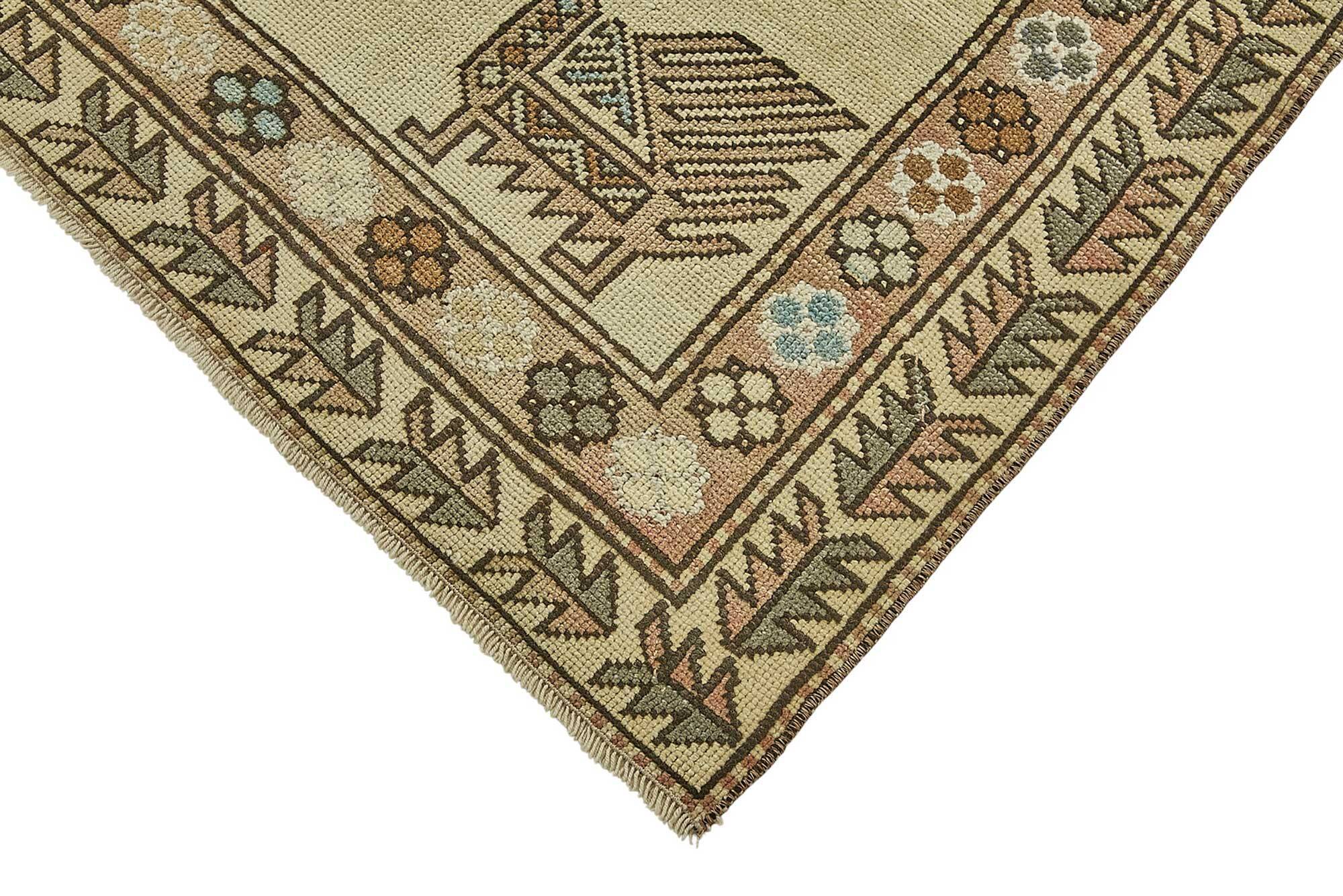 Turkish Vintage Anatolian Rug 154 cm x 247 cm