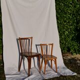 Set of a Baumann chair and its children's chair