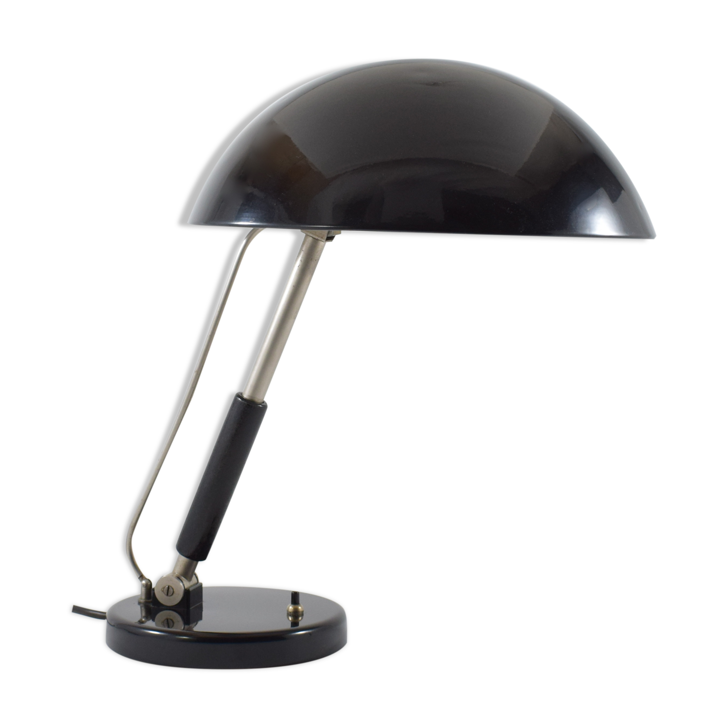Karl Trabert's office bauhaus lamp, 1930, restored