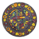 Flat fat lava, ethnic decor, West Germany, signed