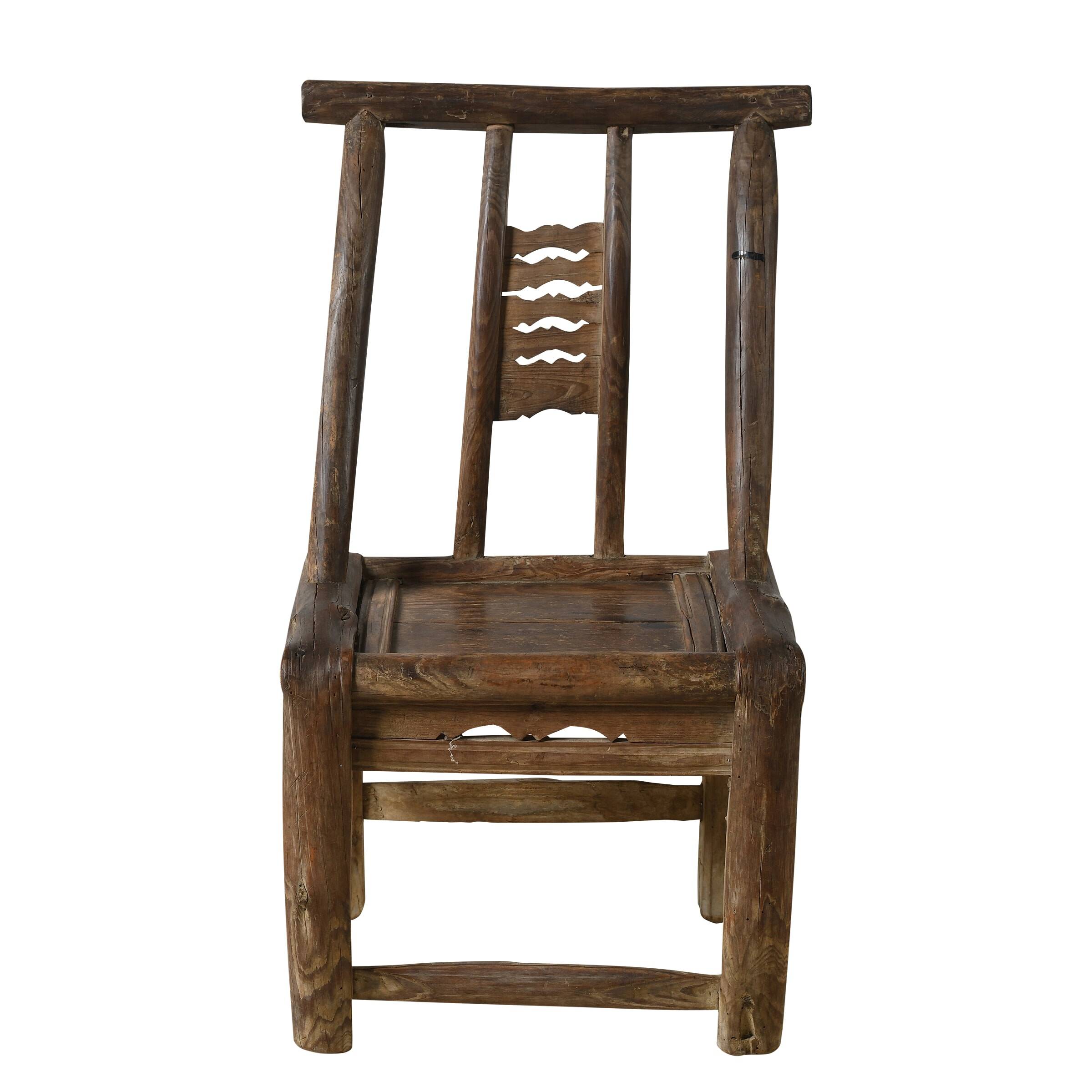 Haizi – Antique Chinese child’s chair in elm no. 9