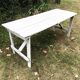Folding guinguette table