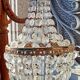 Antique hot air balloon chandelier with tassels
