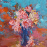 Oil on panel