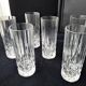 6 Cocktail glasses, whiskey soda in RCR crystal