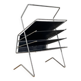 Vintage magazine rack by voss, germany, 1960s
