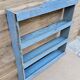 Burmese teak wall shelf