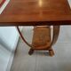 Rectangular Art Deco pedestal table