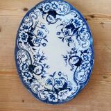 Oval dish Creil and Montereau