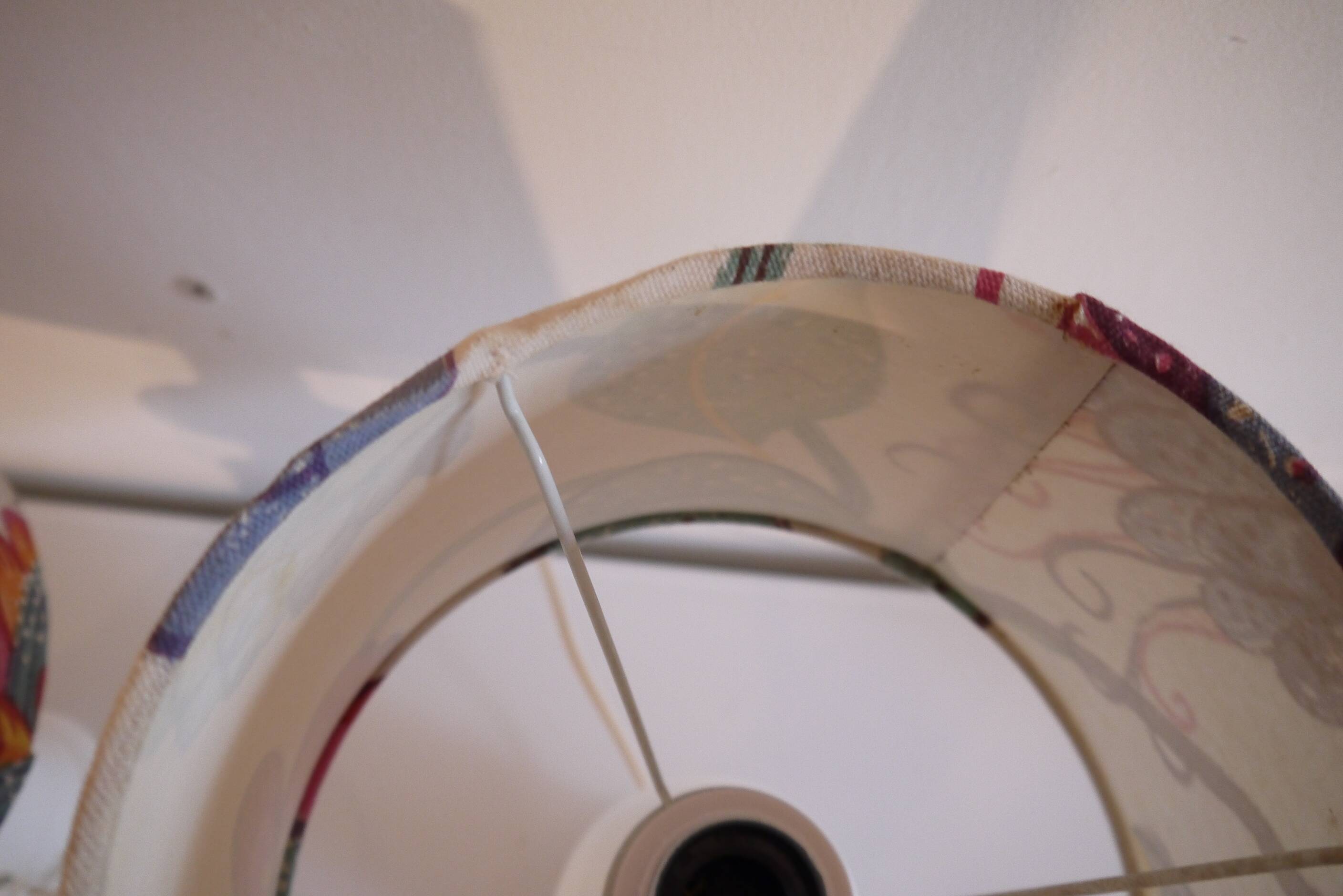 Paire de lampes suédoises en verre 1970