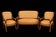 Neoclassical canapé and conversation chairs by Maison Rémy, Paris, France, 1986, set of 3.