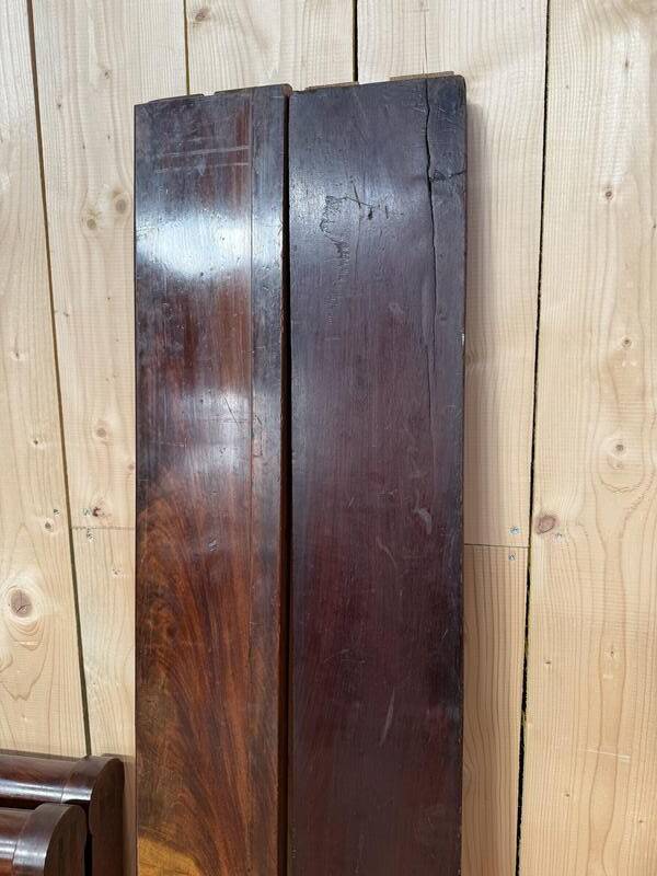 Lit - Banquette époque Empire en acajou