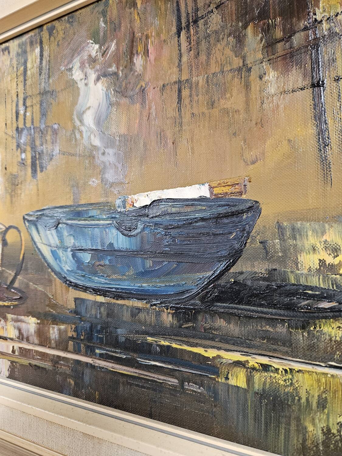 Tableau peinture nature morte, 1970