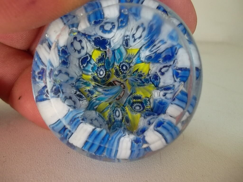 Sulphide / paper press model millefiori