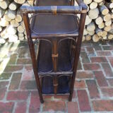 Rattan shelf