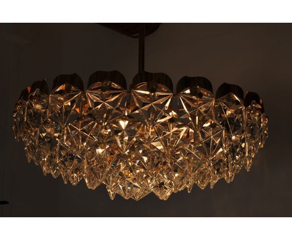 Kinkeldey chandelier, 6 levels, Germany, 1970s