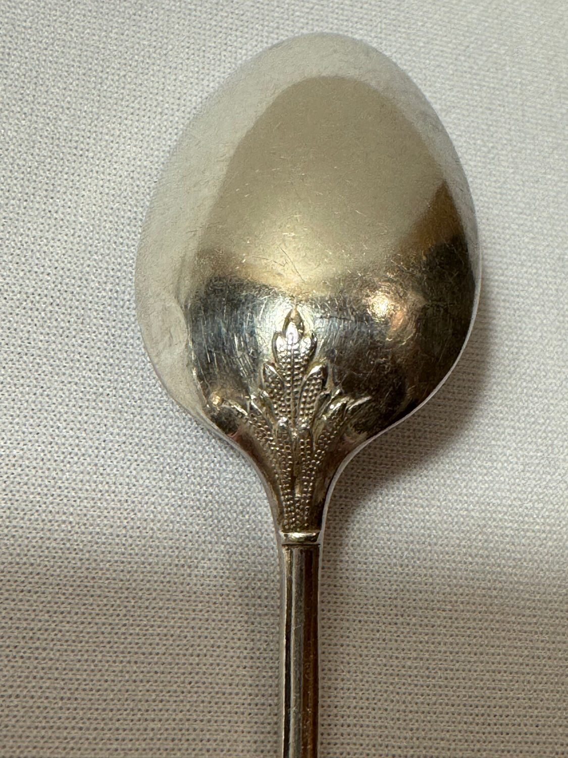 Set of 10 small Boulenger spoons in silver-plated metal