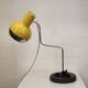 Vintage yellow table lamp by Josef Hůrka for Napako, Czechoslovakia 1970