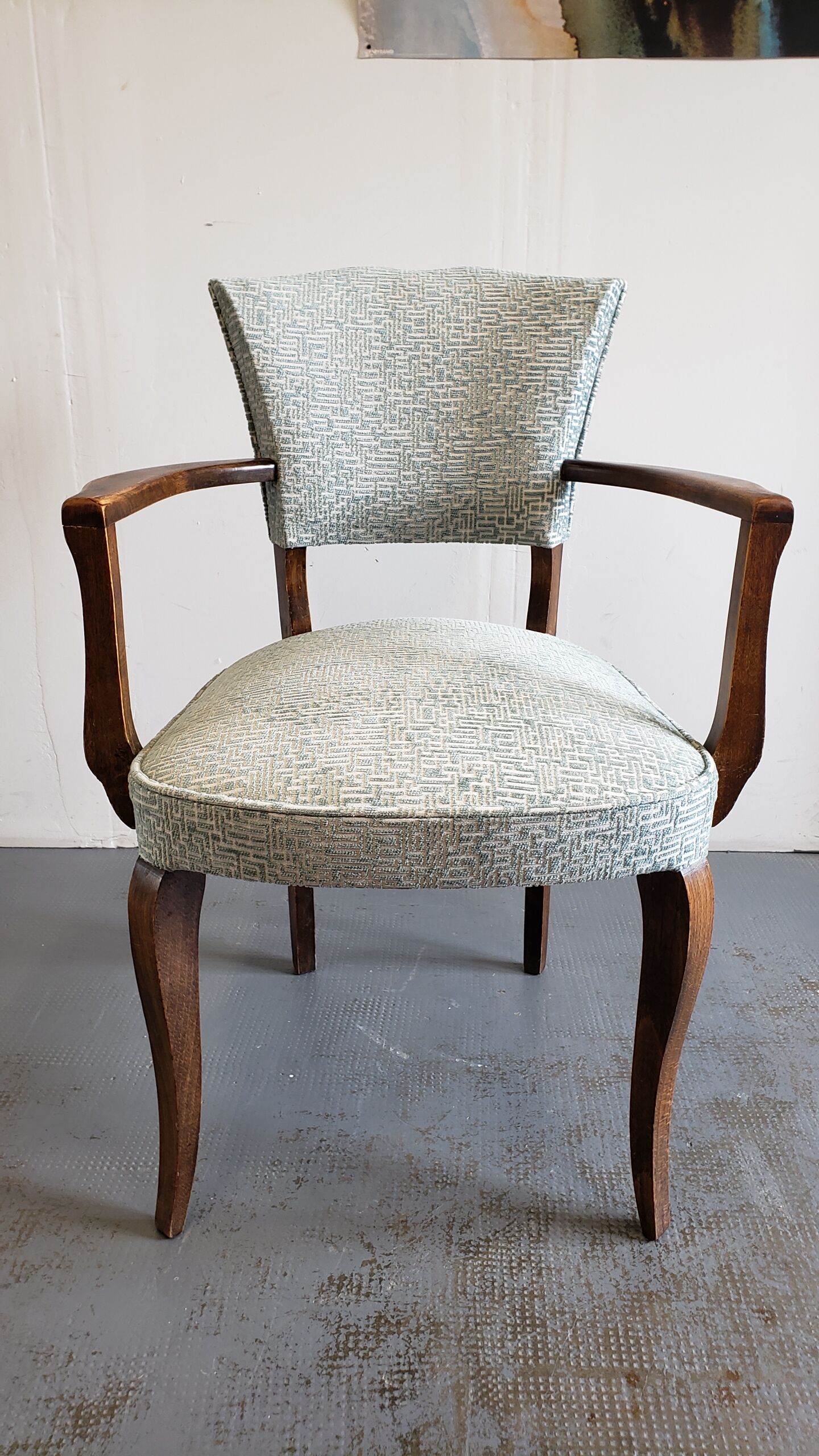 Fauteuil Bridge Pallasca bois foncé