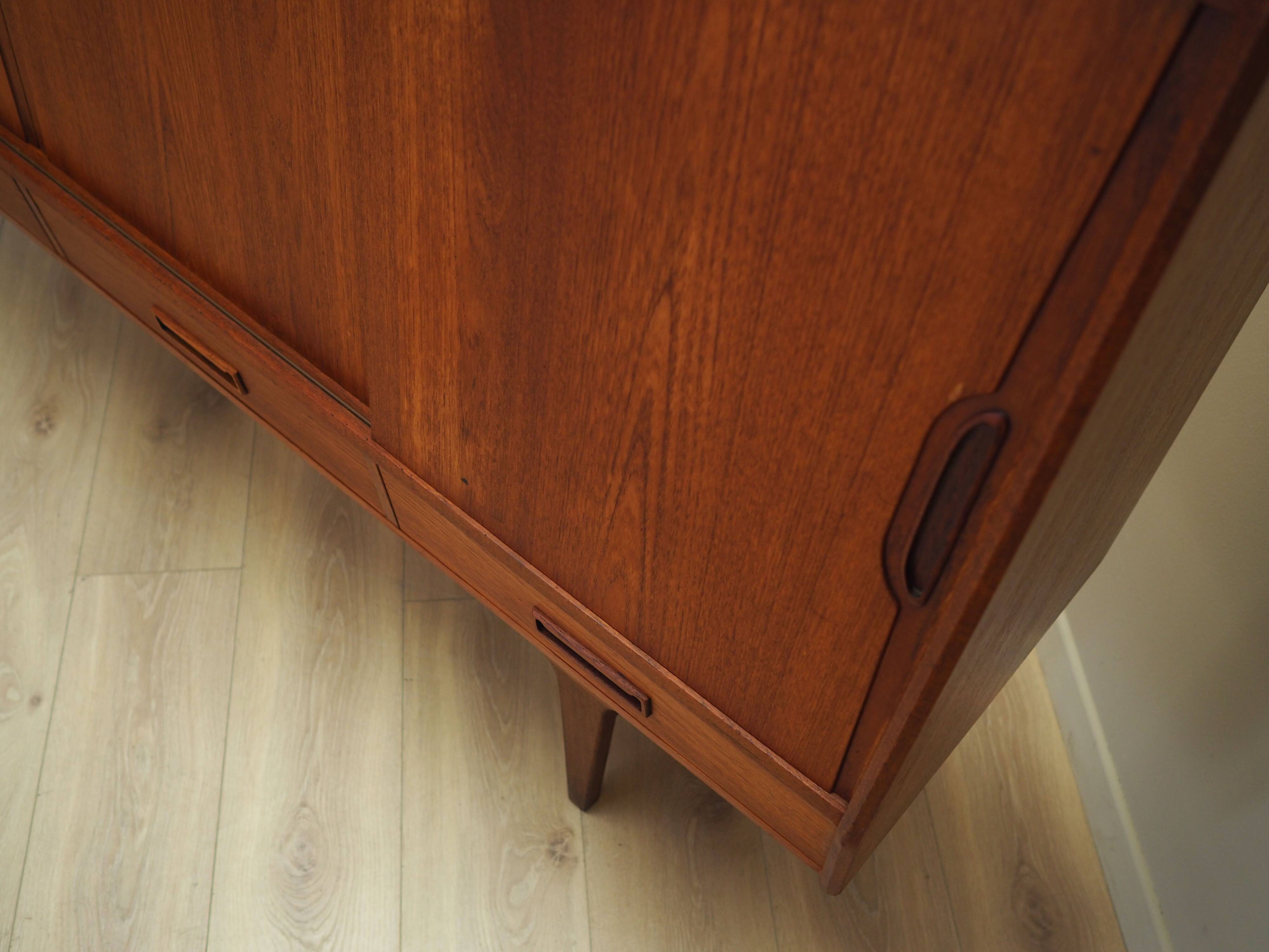 Teak highboard, Danish design, 1960s, designer: Børge Seindal