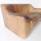 De Sede DS44 2 seater brown leather sofa