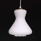 Danish MidCentury Tulip Lamp with Opal Glass 60s