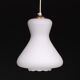 Danish MidCentury Tulip Lamp with Opal Glass 60s