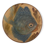 Large vintage ceramic plate - Circa 1970