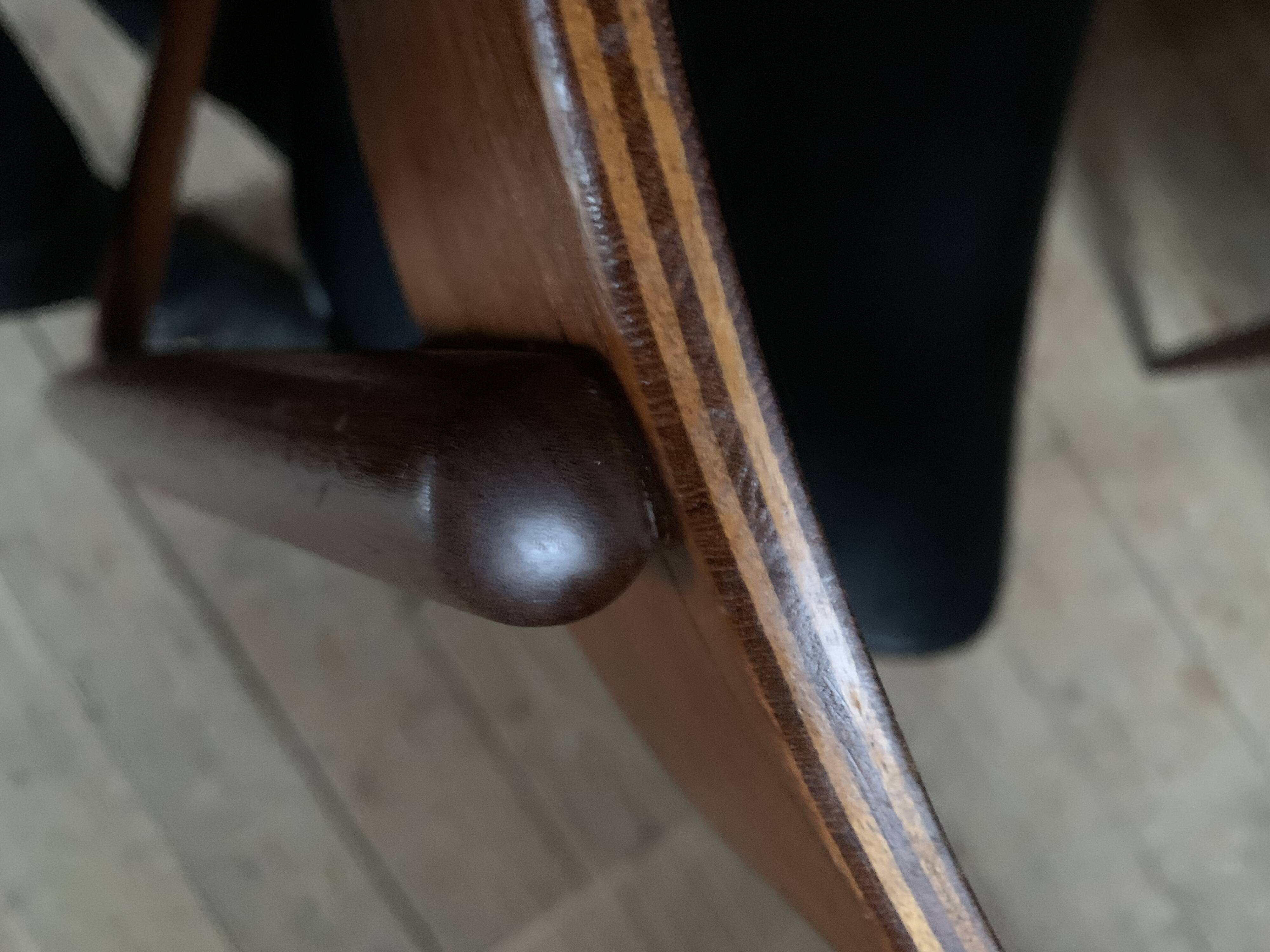 Vintage Scandinavian teak chairs by Henri Walter Klein