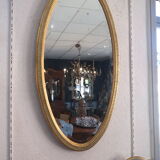Empire style oval mirror