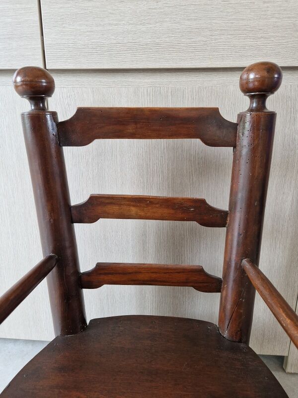 Brutalist children's armchair