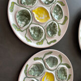 Oyster service signed Belon