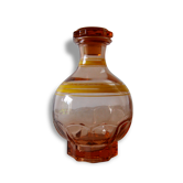 Pink vintage liquor decanter