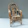 Fauteuil enfant en rotin