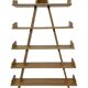 Vintage pyramid cabinet bookcase solid wood design