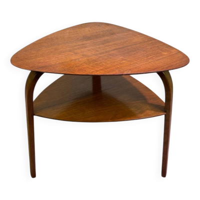 Guéridon tripode Bow Wood par Steiner