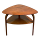 Guéridon tripode Bow Wood par Steiner