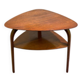 Tripod side table Bow Wood by Steiner