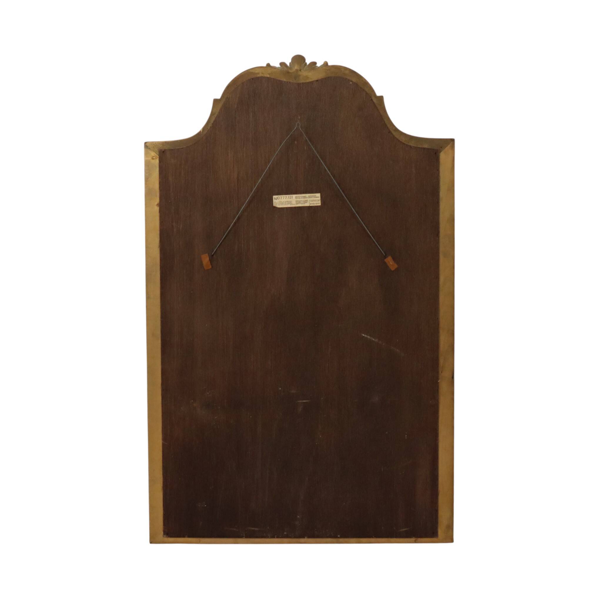 Classic Gold Deknudt Mirror, Baroque Style, 105 cm