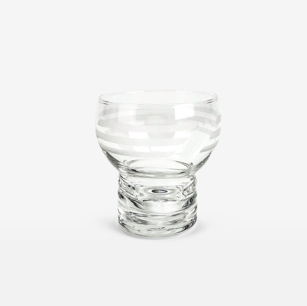 Service à porto verre sablé art déco