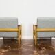 Vintage Armchairs Gfm 142 By Edmund Homa, Gfm, Poland, 1960’s, Set Of 2