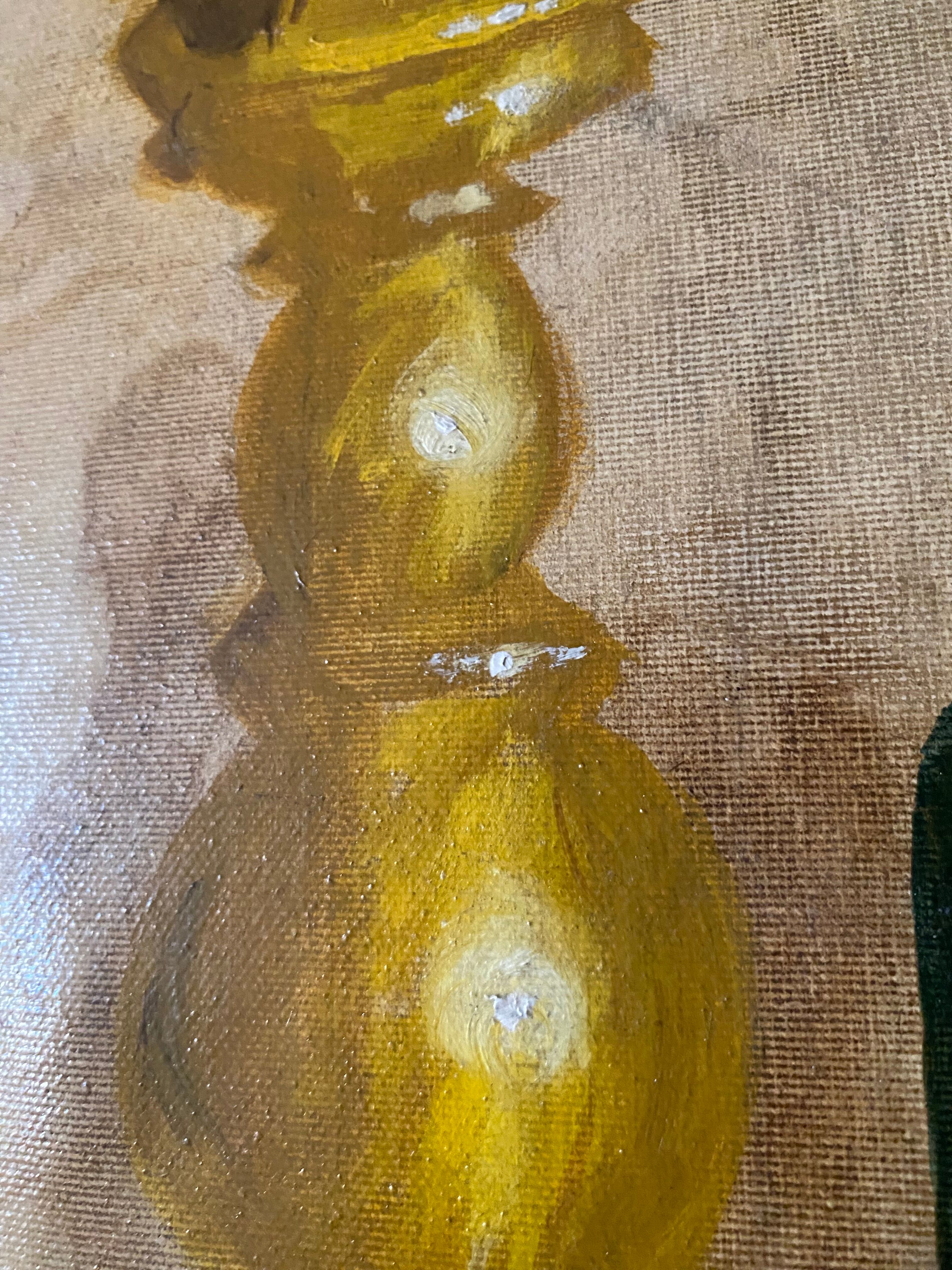 Oil on canvas "still life" 1973