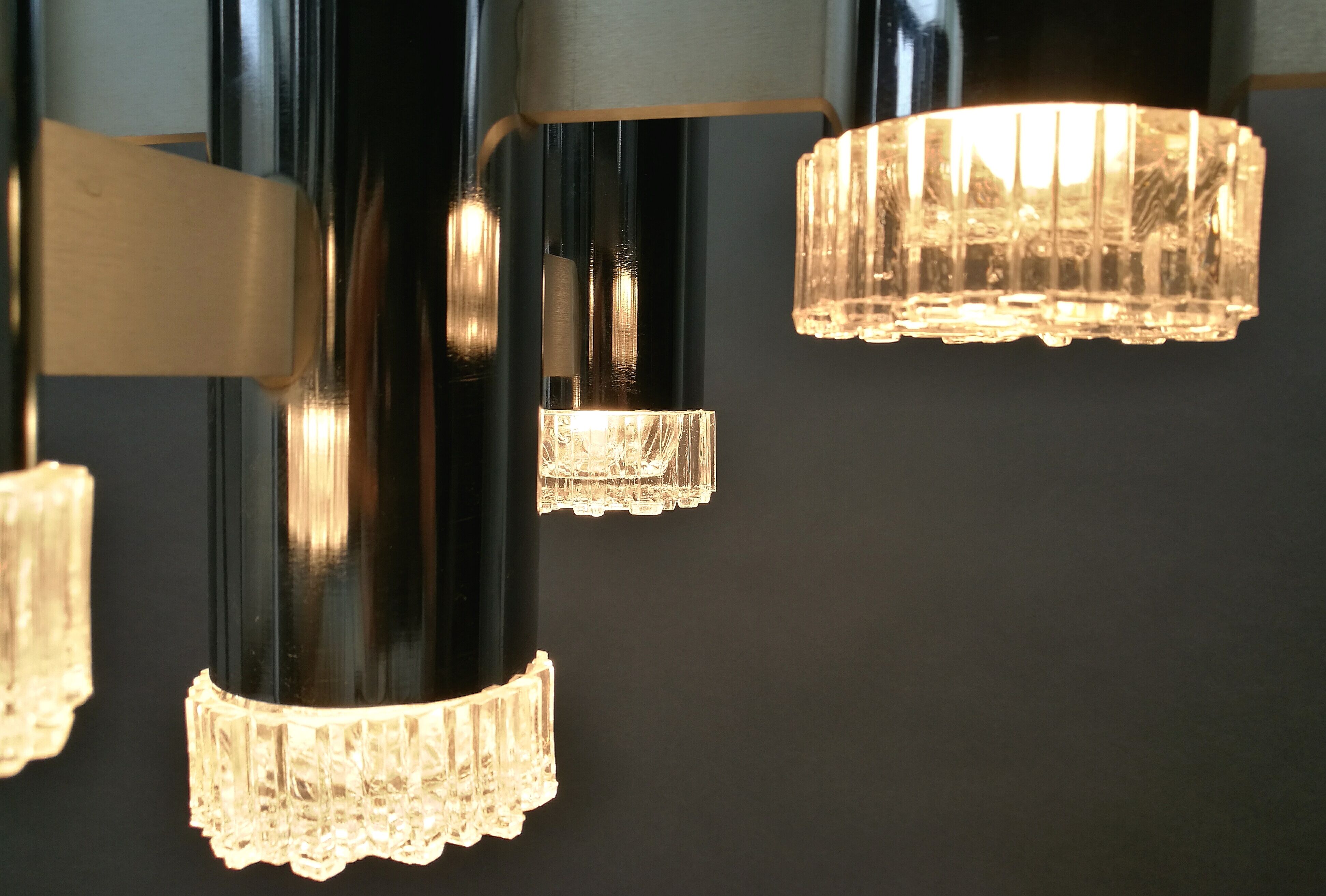 Chandelier of the Maison Sciolari from the 70