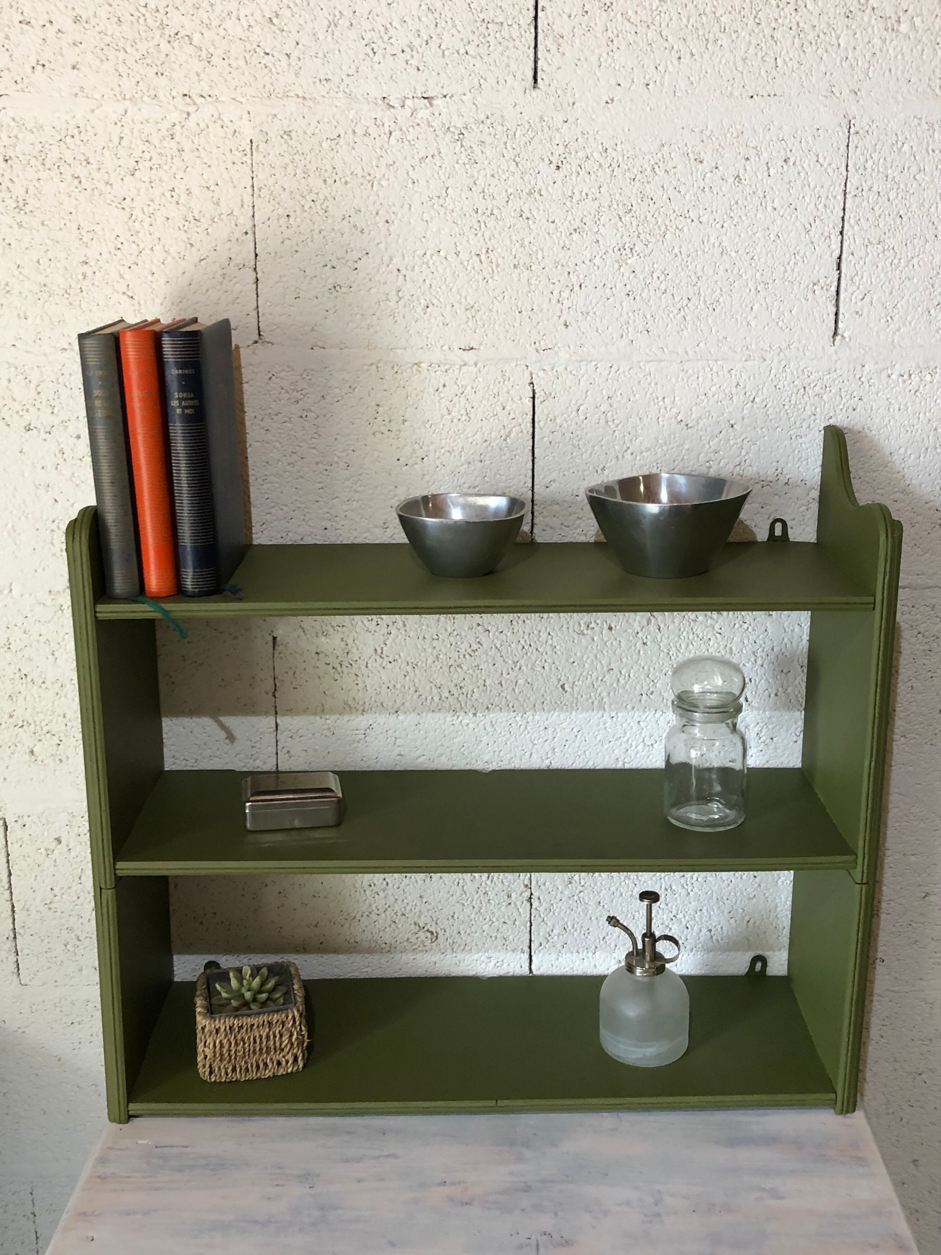 Old wall shelf