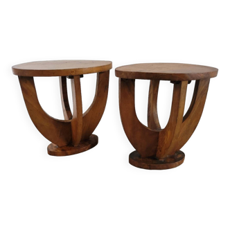 Paire de chevets Art Déco