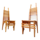 Postmodern 'Calcar' dining chairs by Benoit Lange, 1990s