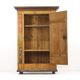 Rustic Farmhouse Antique Original Folk Art Painted Bridal Cabinet