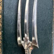 Vintage cutting service cutlery box
