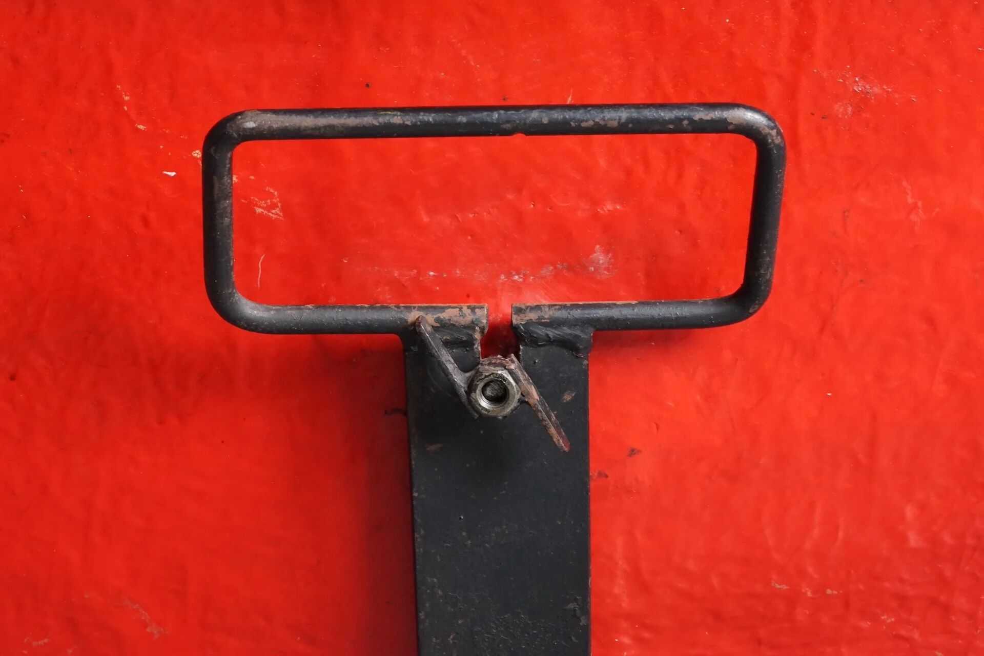 Red Elephant Chair by Bernard Rancillac